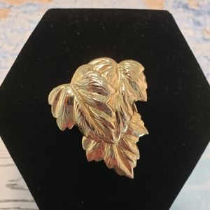 Vintage Jeri-Lou Leaf Brooch